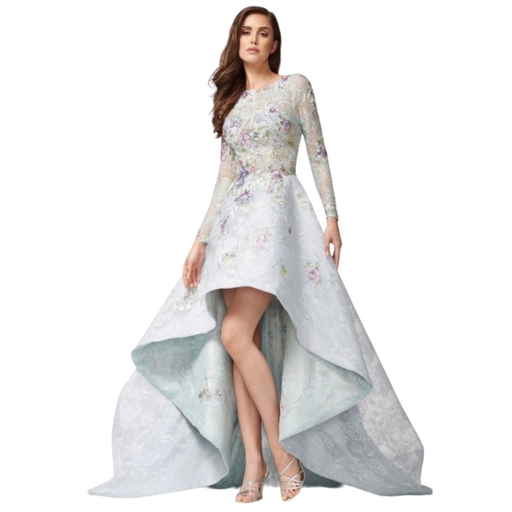Colette Mon Cheri Blue Embroidered Dress